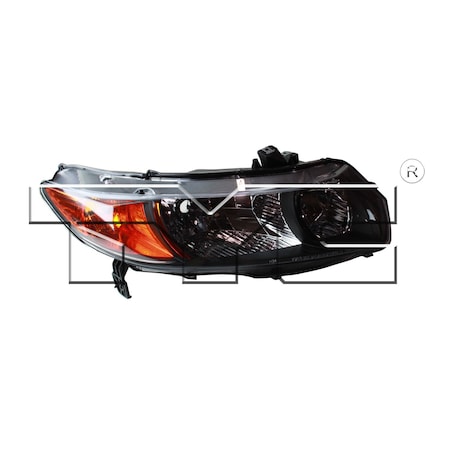 Tyc Tyc Capa Certified Headlight Assembly, 20-6735-01-9 20-6735-01-9